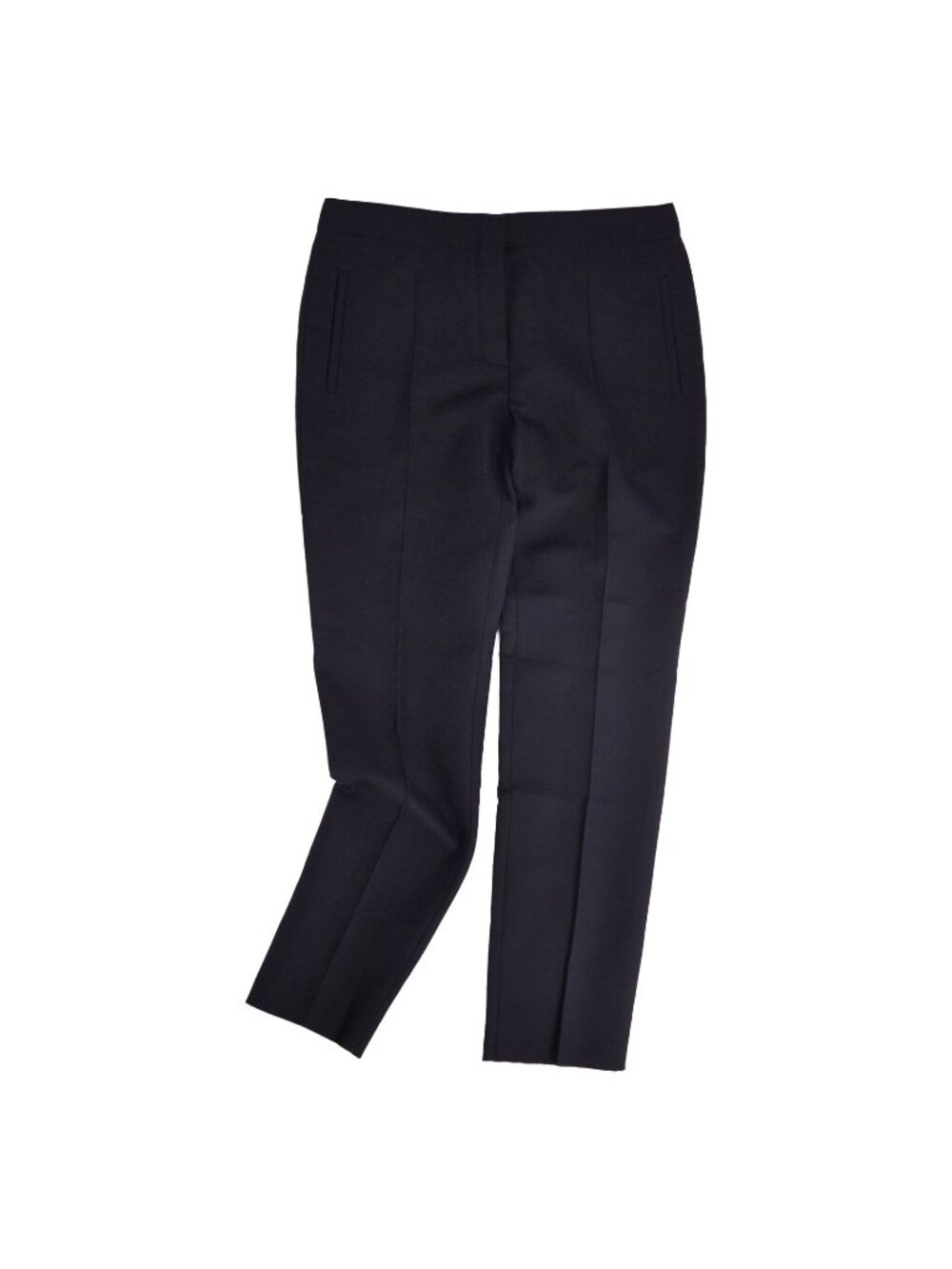 Hermes Pants Long Wool Cotton Navy 40